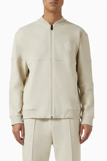 Tennis Logo Sweatshirt in Cotton-blend