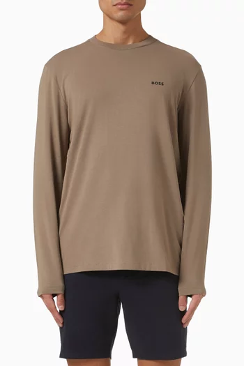 Long-sleeve T-shirt in Cotton-jersey