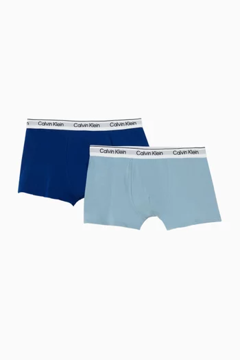 Trunks in Icon Cotton Stretch, Set of 2