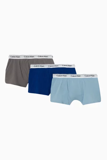 Trunks in Icon Cotton Stretch, Set of 3