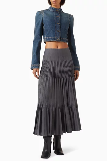 Flare Maxi Skirt