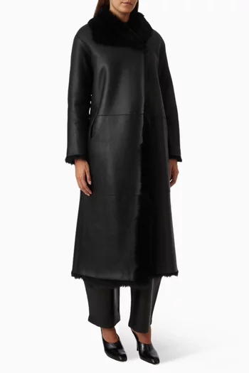 معطف بيرثداي بدرابيه فرو