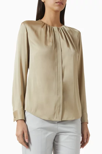 Banorah Blouse in Stretch-silk