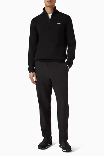 سترة قطن بسحّاب قصير