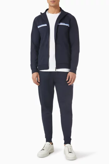 جاكيت بشعار الماركة قطن تيري