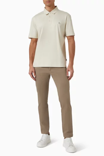 تي شيرت بولو قطن ممرسر