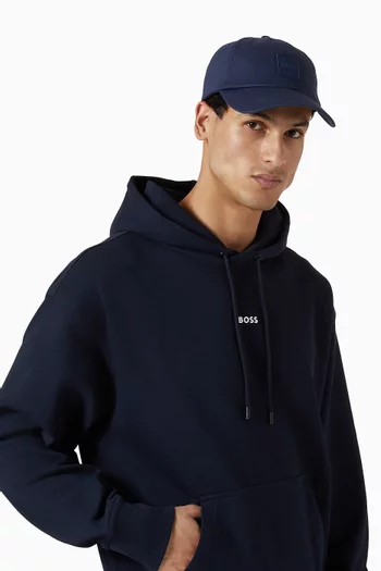 Logo Patch Cap in Cotton