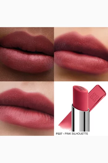 P227 Pink Silhouette Le Rouge Velvet Matte Long-Lasting Lipstick