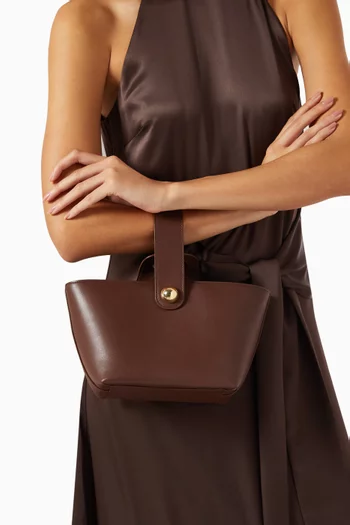 Odessa Top-handle Bag in Leather