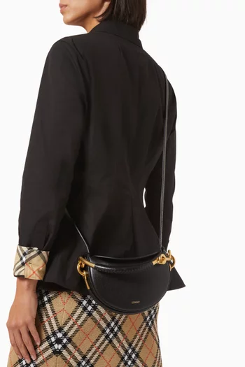 Small Bridle Clutch in Leather