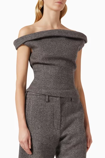 Petal Top in Wool