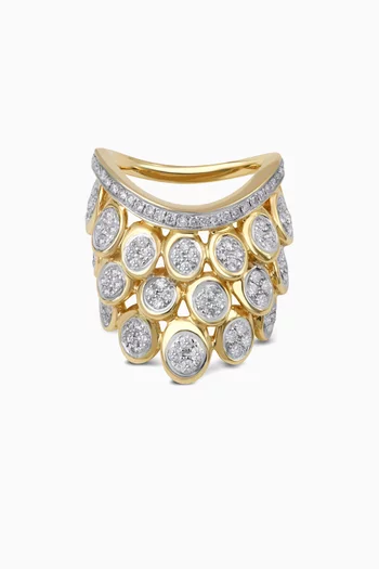 Blossom Diamond Ring in 14kt Gold