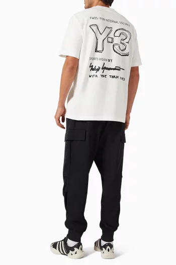 Printed T-shirt in Cotton