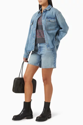 Heath Shorts in Denim