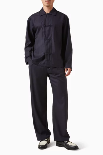 Samurai Pants in Virgin Wool