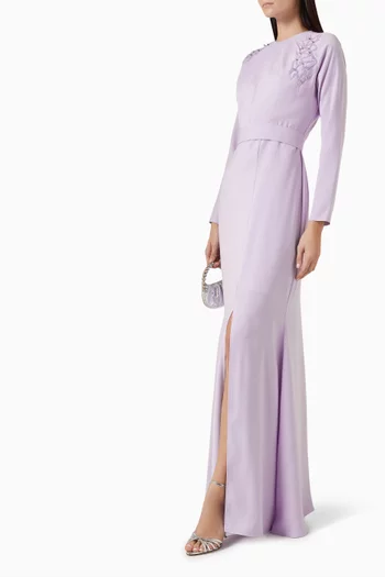 Bead-embellished Gown