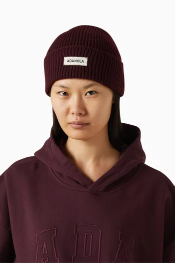 Logo Beanie in Knit