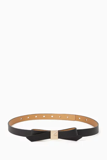 حزام ديكو بعقدة جلد