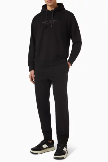 Logo Hoodie in Cotton