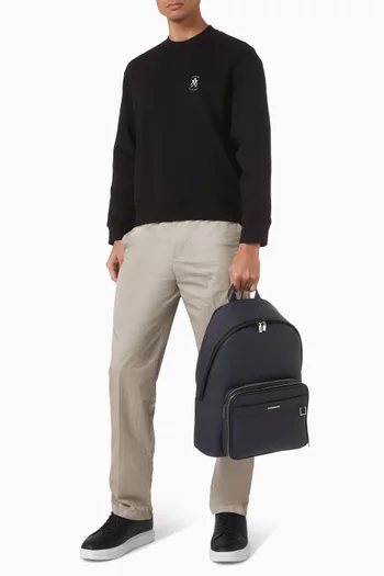 New York Backpack in Faux Leather