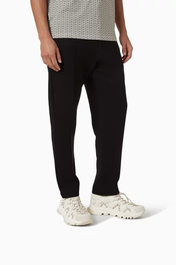 Crash Logo Sneakers in Faux Leather