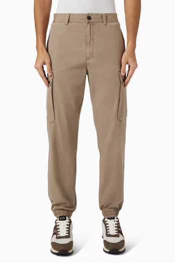 Cargo-style Pants in Cotton