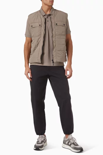 Pocket Polo Shirt in Cotton