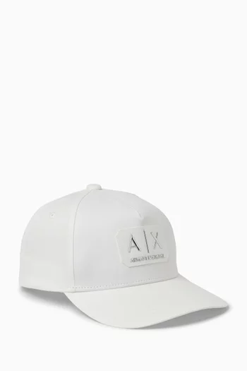 AX Logo Cap in Cotton