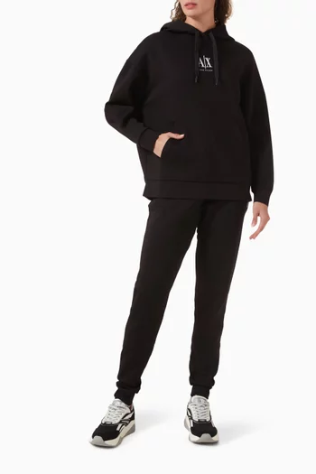 Icon Logo Hoodie in Cotton-blend