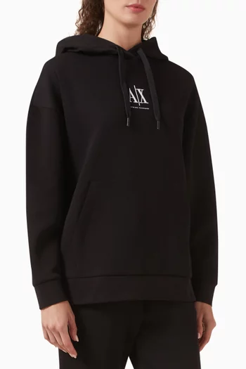 Icon Logo Hoodie in Cotton-blend