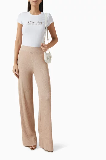 AX Lettering Slim-fit T-shirt