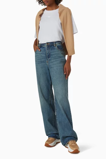 تي شيرت قصير بشعار AX