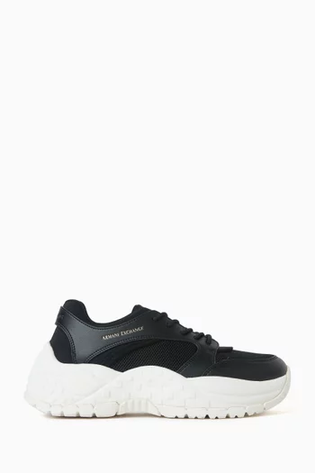 Vedder Lace-up Sneakers in Mesh