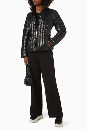 جاكيت منفوخ نايلون مبطن