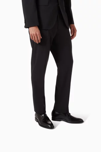 Derby Shoes in Smooth Leather