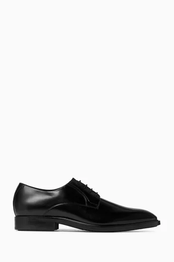 Derby Shoes in Smooth Leather