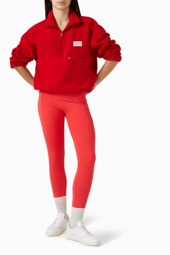 Quarter Zip Sweatshirt in Polar Fleece