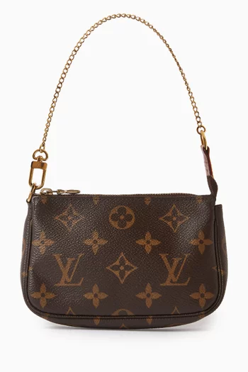 Mini Pochette Accessoires Bag in Monogram Canvas
