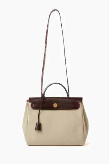 Herbag Zip 31 Bag in Toile Militaire Canvas