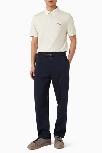 تي شيرت بولو بوس × أستون مارتن