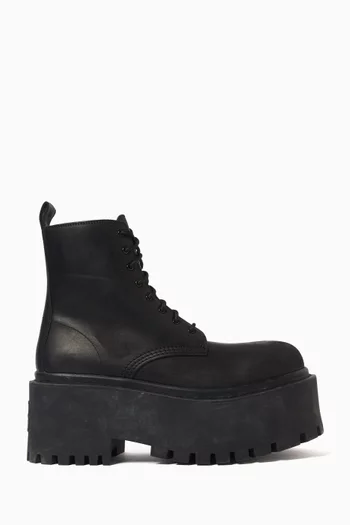 Strike 80 Platform Boots in Soft Bullskin