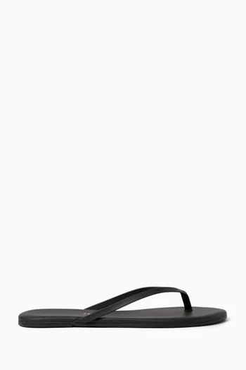 Solids Flip Flops in Leather