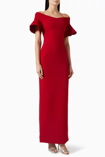 Cielo Off-shoulder Maxi Dress