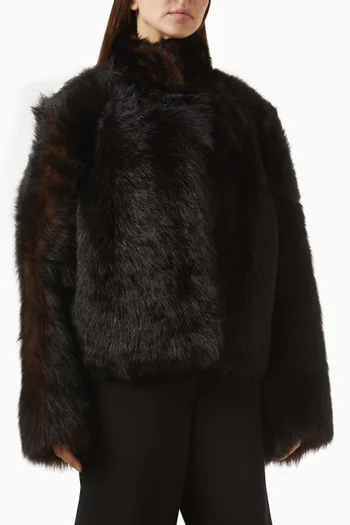 Silky Jacket in Shearling