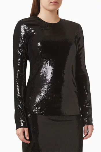 Sequin-embellished Top