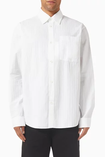 Anraslund Dobby Shirt in Cotton