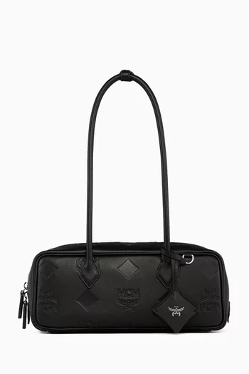 حقيبة كتف ارين إيست ويست صغيرة بنقشة فيزيتوس