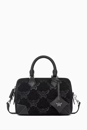 Small Ella Boston Bag in Lauretos Jacquard