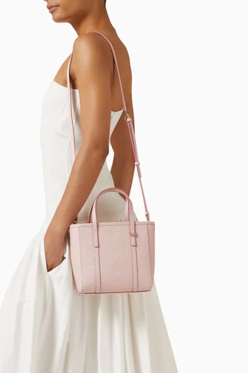 حقيبة يد توني صغيرة جلد