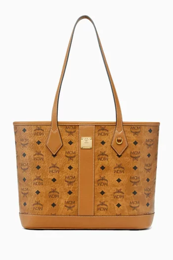 Small Liz Shopper Bag in Visetos Canvas